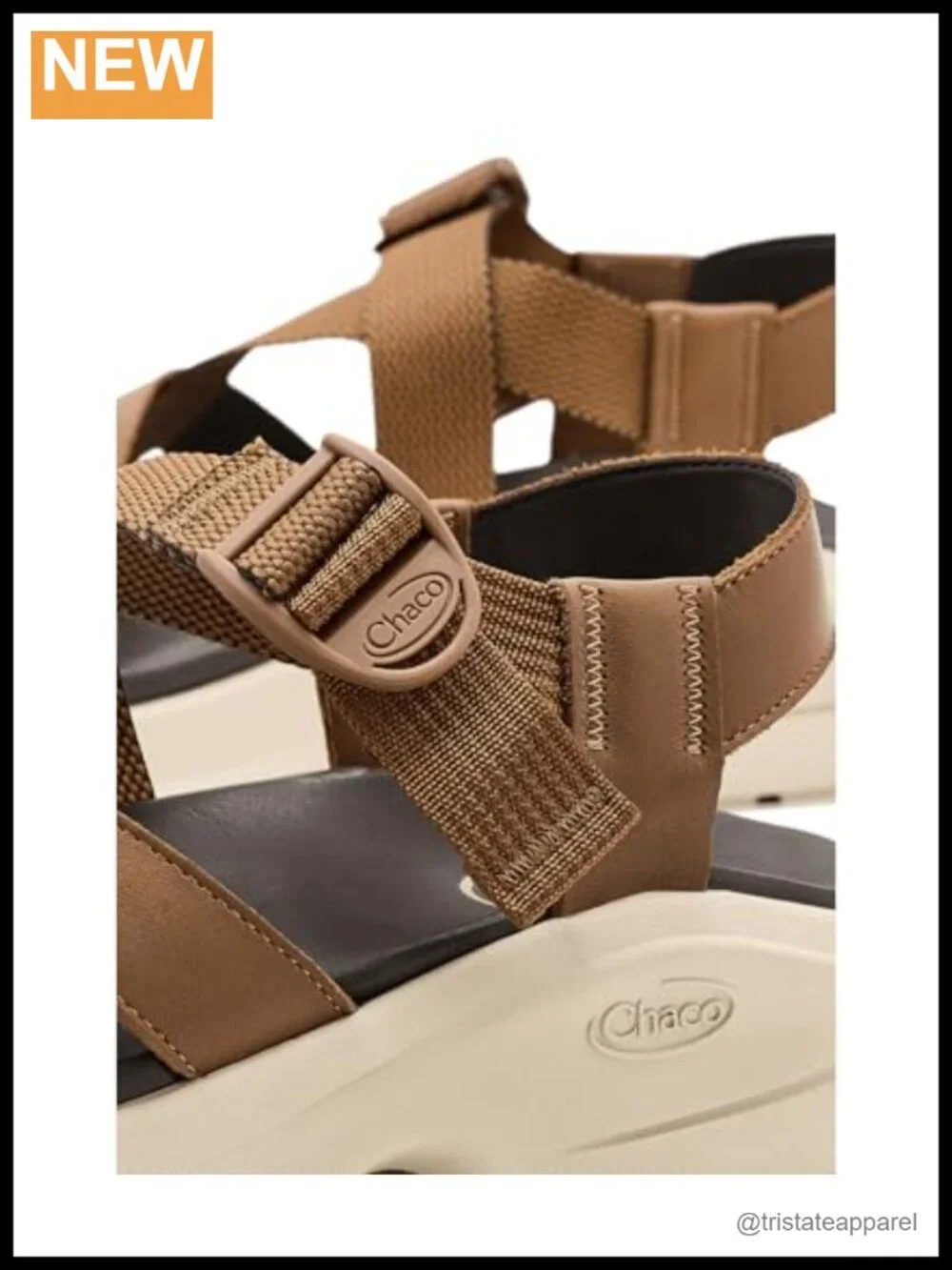 Chaco Cushform Platform Sport Sandal Leather Adjustable Strap